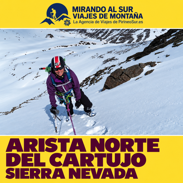 Guided ascent of the North Ridge of Cartujo